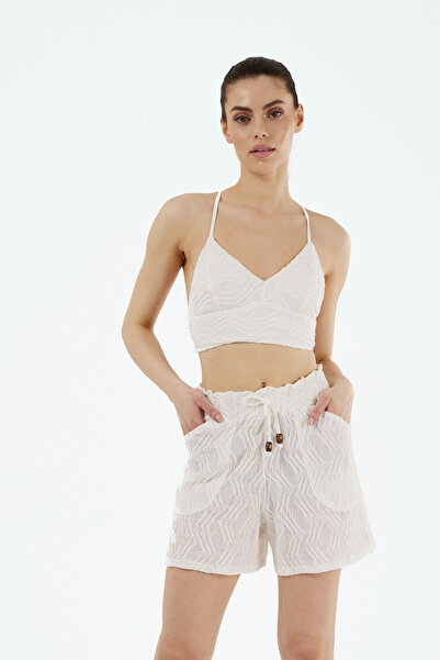 Louren P25110 Lace-Up Back Blouse