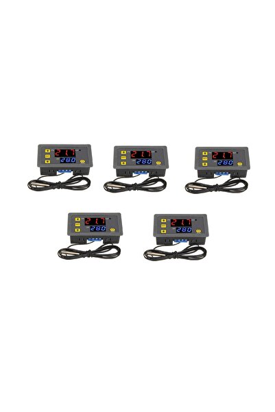 ÇINAR HOBİ W3230 Dijital Sıcaklık Kontrol Cihazı 110-220V 5 Adet
