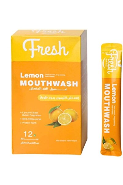Fresh Lemon Mouthwash 10 ml × 20 pieces