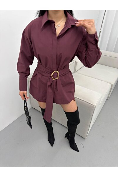 Ekim Store Πουκάμισο με ζώνη στη μέση