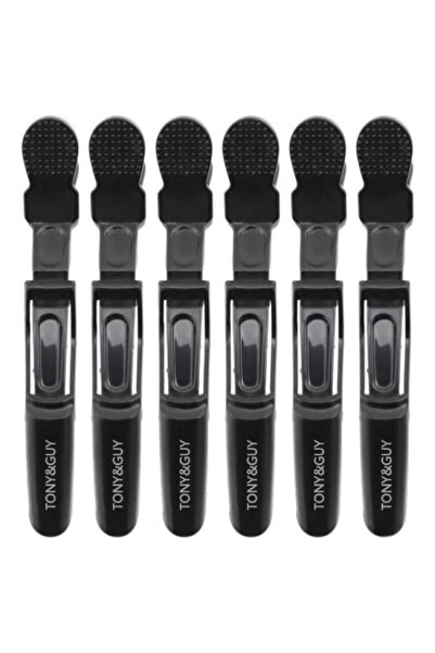 Salon System Plastic Hair Clips for Hair Sectioning 6 Pieces
