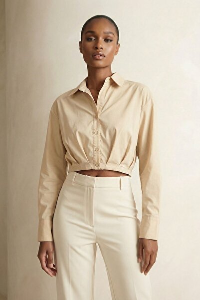 Hiccup MY FASHION Κοντό Κλασικό Πουκάμισο με Κουμπιά