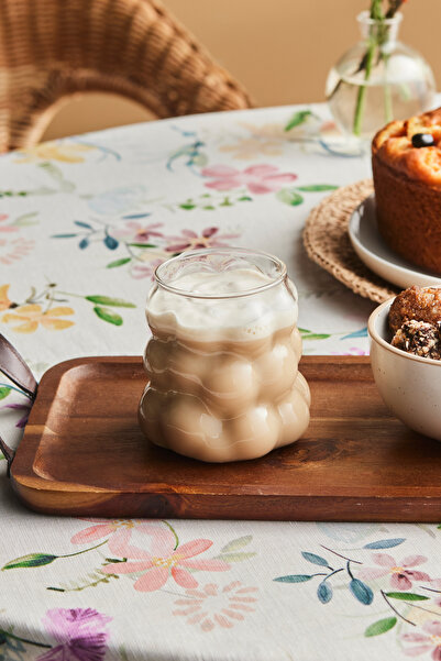Karaca Bubble Latte Bardağı 390 ml Şeffaf