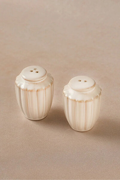 Karaca Home Ceramic Daisy Salt and Pepper Shakers - 7.5 cm
