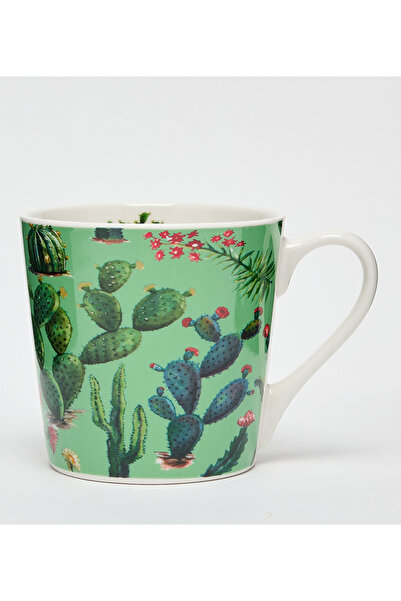 Sur La Table New Bone China 10x9cm Green Standard Mugs