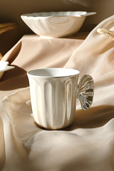 Karaca İstiridye Porselen Kupa 280 ml