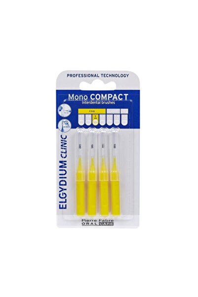 Elgydium Μεσοδόντια Βούρτσα, Κίτρινο, 4 τεμάχια