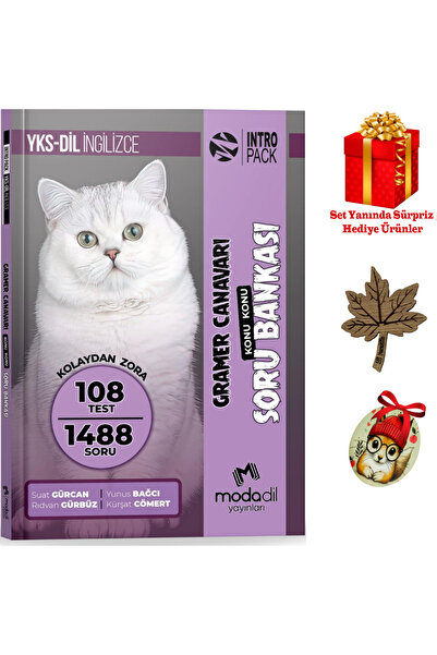 Modadil Yayınları YKS-DİL Intropack - Gramer Canavarı - Soru Bankası
