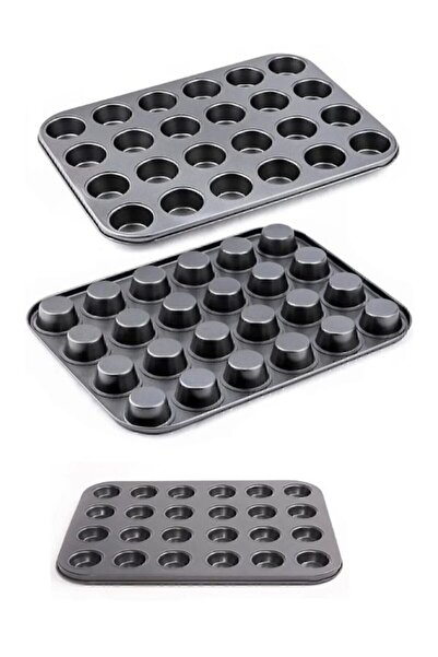 Saule 24 Lü Muffin Kalıbı Tartolet Kalıbı