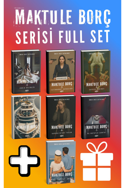 MAKTULE BORÇ Roman Serisi FULL SET