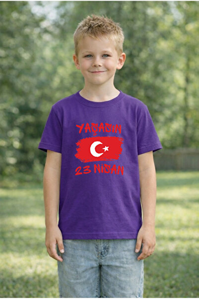 LORVEX Παιδικό μπλουζάκι 23 Απριλίου Μπλουζάκι για την Ημέρα της Κυριαρχίας κ...