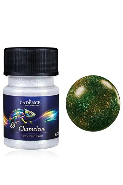 Cadence CHM05 Chameleon Renk Değiştiren Metalik Boya 30ML (Mavi-Yeşil-Altın)