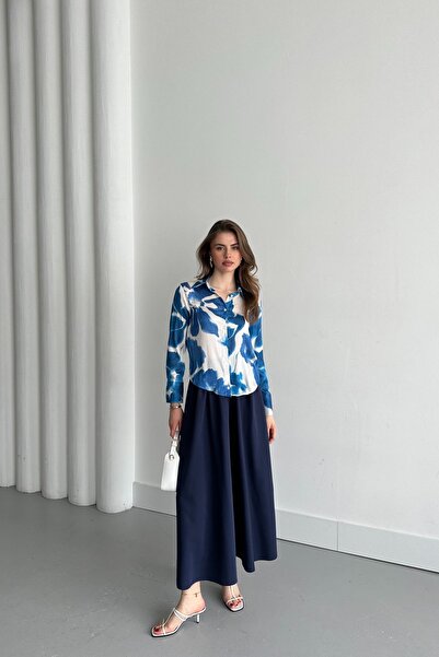 Hiccup MY FASHION Πουκάμισο με μοτίβο και κουμπιά με υφή