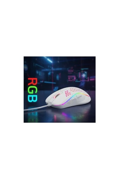 MEE Audio M8 7200 Dpı Makrolu Gaming Beyaz Mouse