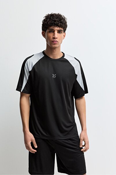 LEFTIES Blok renkli spor t-shirt