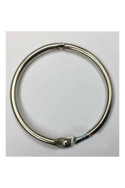 NW NessiWorld Locked Round Ring, 4cm - 100 Pieces