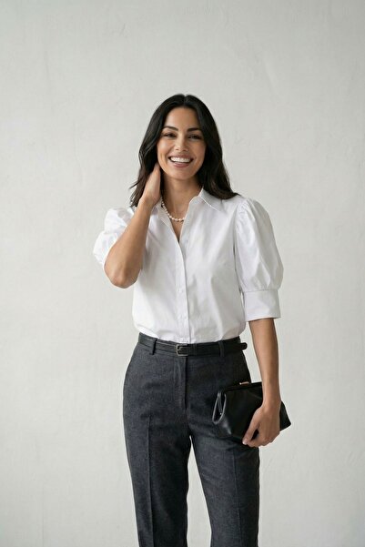 Hiccup MY FASHION Πουκάμισο ποπλίνα με κουμπιά