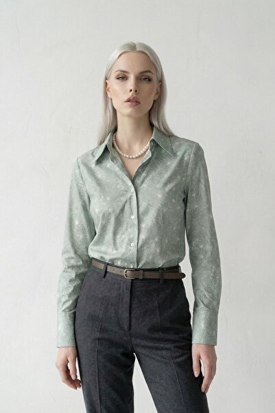 Hiccup Πουκάμισο με αφηρημένο σχέδιο και κουμπιά MY FASHION