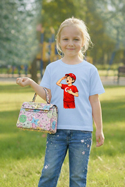 LORVEX Παιδικό μπλουζάκι 23 Απριλίου Μπλουζάκι για την Ημέρα της Κυριαρχίας κ...