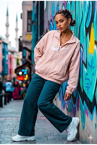 Nike Sportswear Essential Kadın oversize bol kalıp Ceket