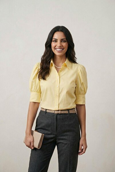 Hiccup MY FASHION Πουκάμισο ποπλίνα με κουμπιά