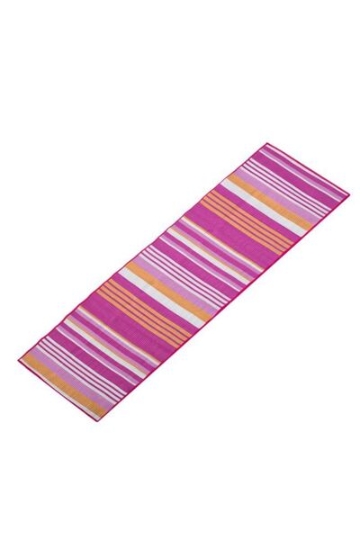 OEM Saltea de plajă rulabilă în roz, alb, fucsia, portocaliu 180 x 60 cm