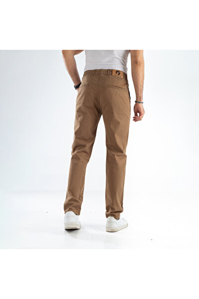 GSCO FASHION Men's Gabardine Pants Slim Fit Modern Style Comfortable High Qua...
