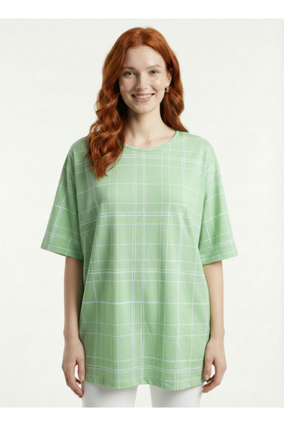 Neden Tekstil Μπλούζα - Πράσινο - Σφιχτό