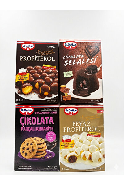 Dr. Oetker • İLE TATLI ŞÖLENİ BAŞLASIN! ✨ 4 Farklı Lezzet Tek Pakette!