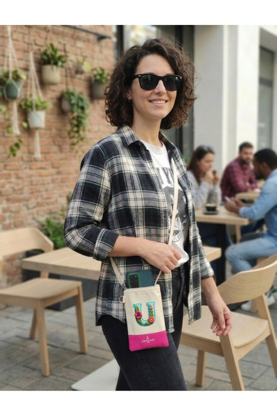 JANJAN Τσάντα τηλεφώνου με λουράκι, Πορτοφόλι με λουράκι, Τσάντα τηλεφώνου απ...