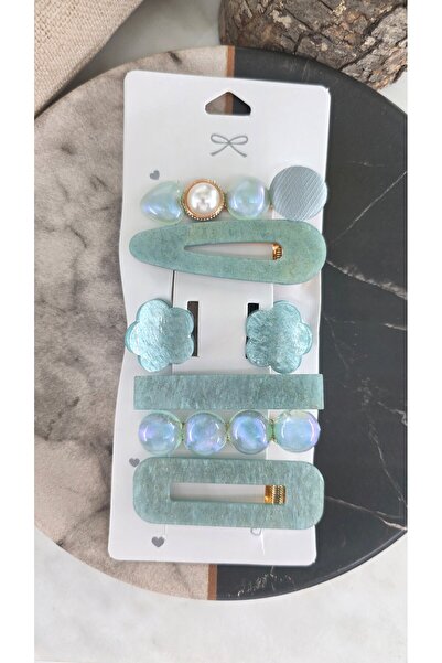 By Zeyna Aksesuar Colorful Mixed Model Set Buckle