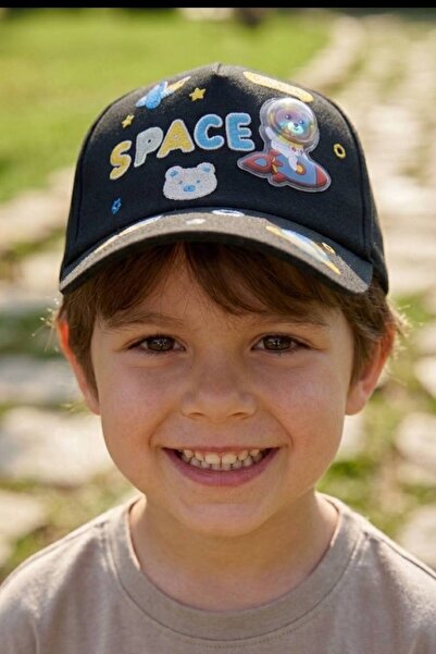 AYDINER TEKSTİL 3D Işıklı Space Astronot Ayıcık Figürlü Eğlenceli Erkek Çocuk...