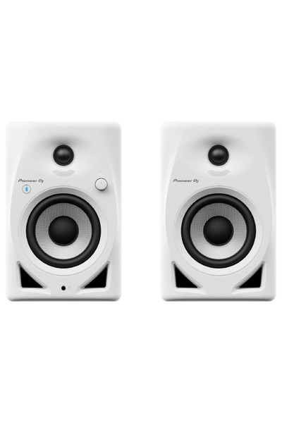 Pioneer Dj DM-40D-BT-W 4 İnç Aktif Masaüstü Stüdyo & DJ Referans Monitörü Hoparlör Seti - Çift Beyaz