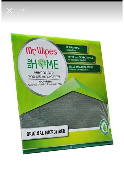 SB Ticaret Mr. Wipes Microfiber Tough Dirt and Oil Cloth 40×40 cm