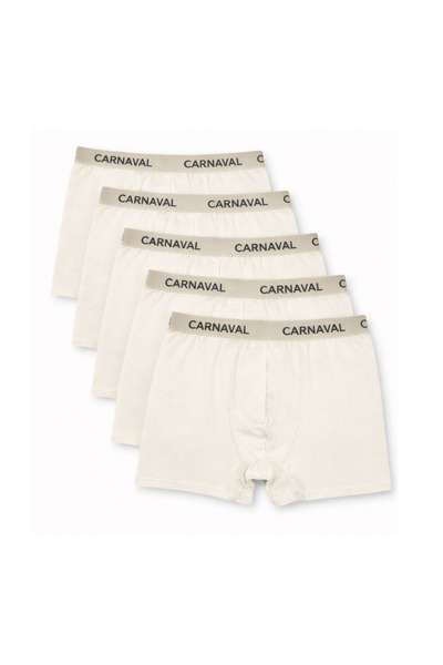 CARNAVAL SOCKS Σετ 5 τεμαχίων ανδρικά μποξεράκια Carnaval Cream Light