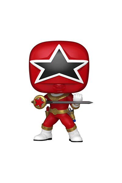 Funko Ποπ! Πάουερ Ρέιντζερς # 1714 Ζέο Κόκκινο Ζέο Ρέιντζερ 9εκ.