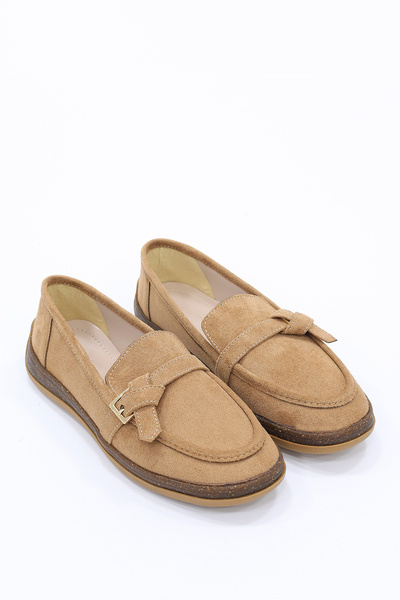 kajal ayakkabı İNT 8000 Χοντρή Σόλα Nubuck Καθημερινό Loafer