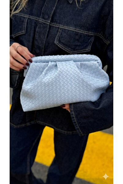 themoiss The Moiss Baby Blue Faux Leather Scholarship Women's Hand and Should...