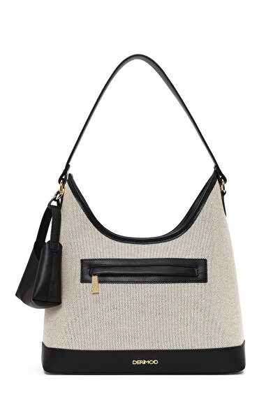Derimod Γυναικεία Κρεμ Τσάντα Ώμου Charmlı 26SBD230914