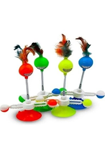EFSANE PET Rotating Hacı Yatmaz Cat Toy with Suction Cup