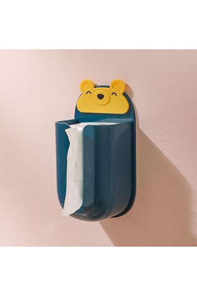Arabest Multifunctional Wall-Mounted Tissue Box,Drill-Free Paper Towel Holder...