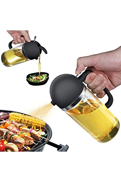 Arabest 2-in-1 Oil Sprayer & Dispenser,17oz 500ml,for Healthy Cooking,Salad &...