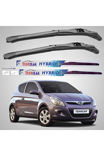 TEAMCAR Υβριδικοί Υαλοκαθαριστήρες Hyundai i20 3-θυρο (2008–2012) |   Μπροστι...