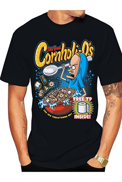 yiou trendy clothing Corn Holio - Flat Mouth and Bart T-Shirt Men's 3D Print ...
