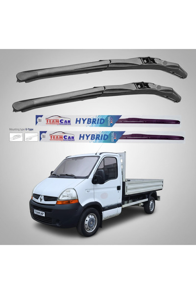 TEAMCAR Υαλοκαθαριστήρες Renault Master L2 Cab (2003–2006) Υβριδικοί |   Μπρο...