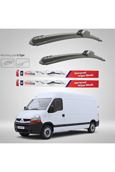 TEAMCAR Renault Master Van L3H2 (2003–2006) Επίπεδες Υαλοκαθαριστήρες |   Μπρ...