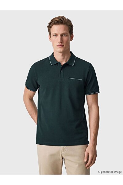 LC Waikiki Ανδρικό T-Shirt Polo Neck Pique