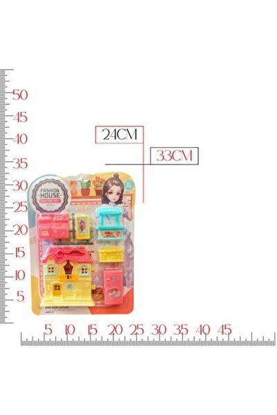 MOB_TOYS Set of House with Furniture Carte