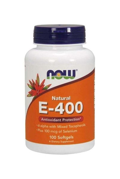 Now Foods Vitamin E-400 Iu 100 Softgels