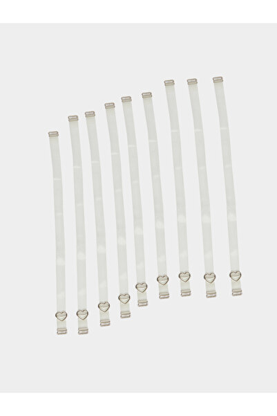 Styli 9-Piece Transparent Strap with Metal Trim
